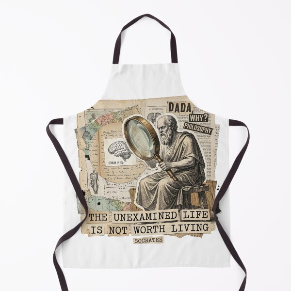 Item preview, Socrates & Socratic Method - Ancient Greek Philosophy Humor Art designed and sold by OzzFrequency.