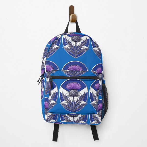 Item preview, Heraldic Purple Thistle and Saltire designed and sold by taiche.