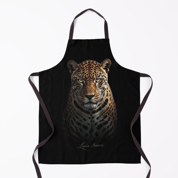 Item preview, Silent Majesty – Fine Art Animal Portraits - Jaguar color designed and sold by Lucia Amaris Art.