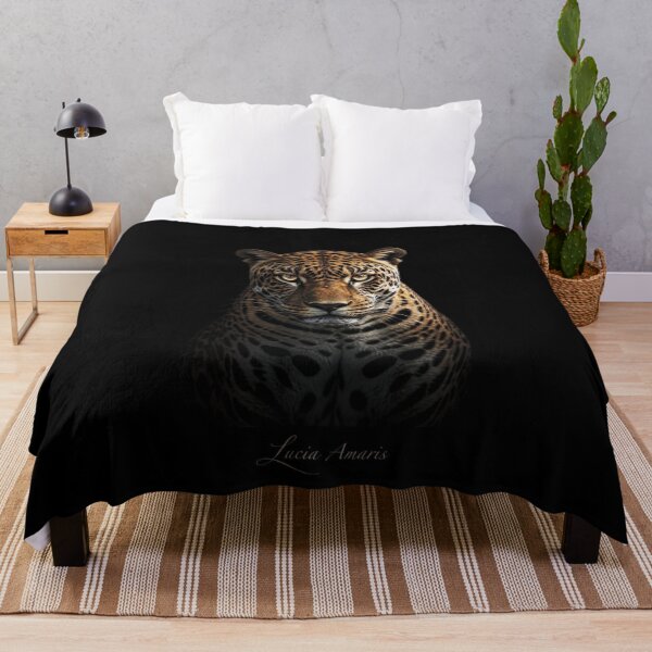 Item preview, Silent Majesty – Fine Art Animal Portraits - Jaguar color designed and sold by Lucia Amaris Art.