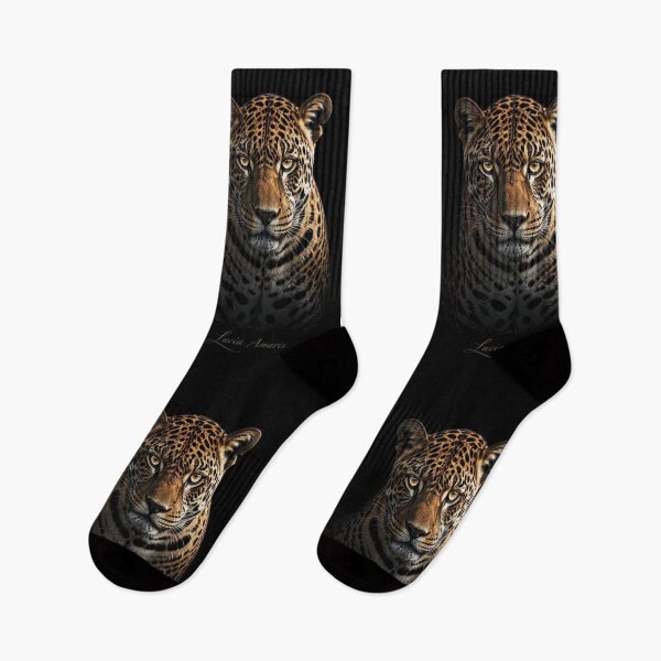 Item preview, Silent Majesty – Fine Art Animal Portraits - Jaguar color designed and sold by Lucia Amaris Art.