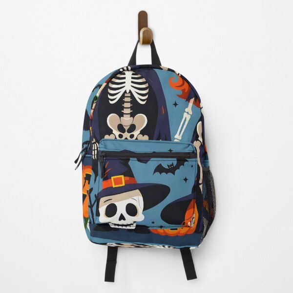 Item preview, Halloween Witch and Skeletons designed and sold by Sharon Schwalbe.