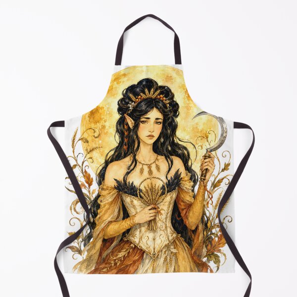 Item preview, Corn Moon – First Harvest Goddess of Lughnasadh designed and sold by Neely Stewart.