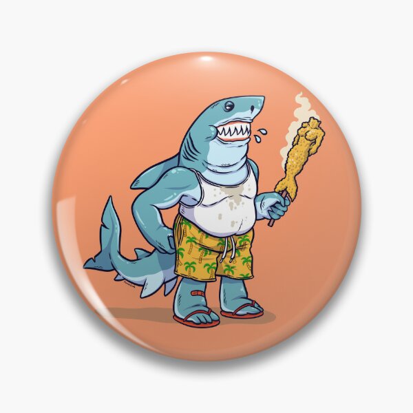 Item preview, Shark Man Summer designed and sold by Jennifer-Smith.