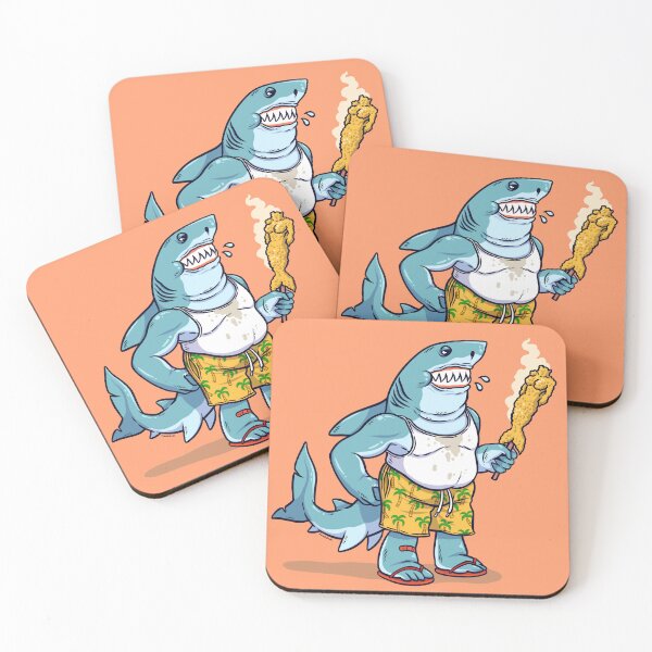 Item preview, Shark Man Summer designed and sold by Jennifer-Smith.