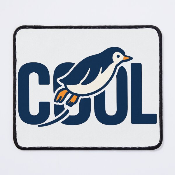 Item preview, Cool Flying Penguin Retro Typography Animal Graphic designed and sold by VibeShift Studio.