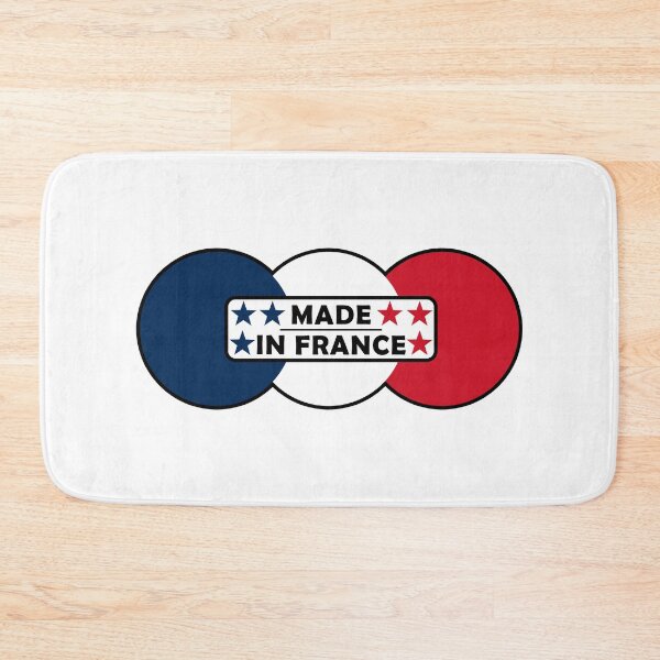 Item preview, Made in France Seal – French Flag Badge for Proud French Heritage designed and sold by WordPlayStudio.