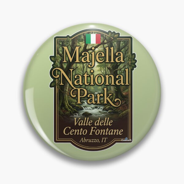 Item preview, Majella National Park Vintage Poster designed and sold by EvergreenPark - Tee Studio.