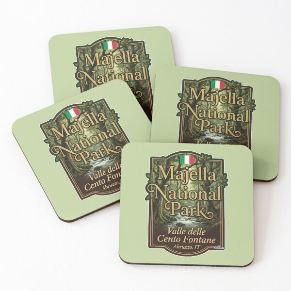 Item preview, Majella National Park Vintage Poster designed and sold by EvergreenPark - Tee Studio.