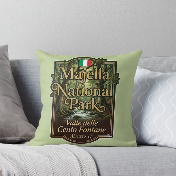Item preview, Majella National Park Vintage Poster designed and sold by EvergreenPark - Tee Studio.