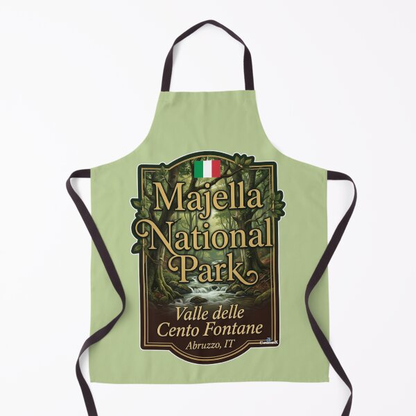 Item preview, Majella National Park Vintage Poster designed and sold by EvergreenPark - Tee Studio.