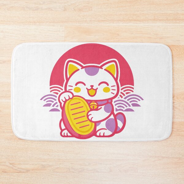 Item preview, Kawaii Maneki Neko Lucky Cat – Japanese Good Luck Fortune Cat designed and sold by kawaii animal store (in Japan).