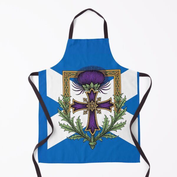 Item preview, Scottish Motif Cross and Crowned Thistle Saltire designed and sold by taiche.