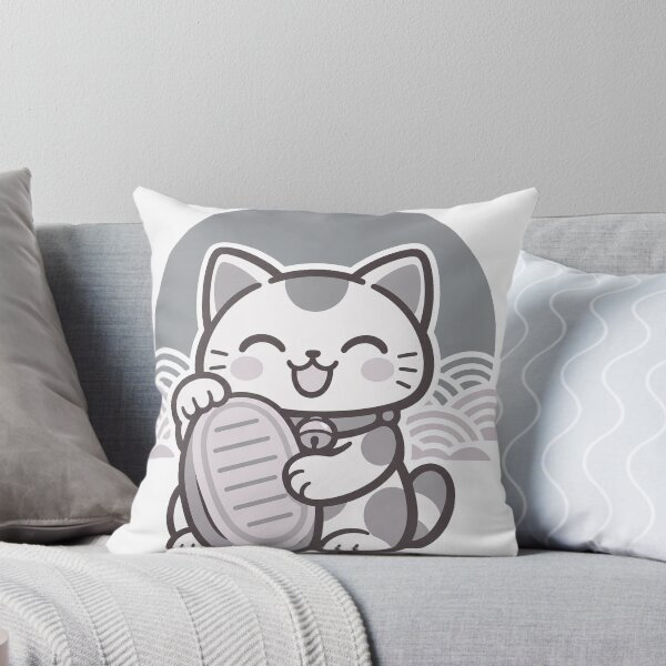 Item preview, Kawaii Maneki Neko Lucky Cat – Japanese Good Luck Fortune Cat designed and sold by kawaii animal store (in Japan).