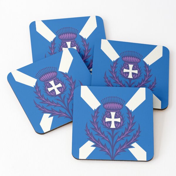 Item preview, Stylized Thistle St Andrews Cross and Saltire designed and sold by taiche.