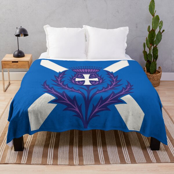 Item preview, Stylized Thistle St Andrews Cross and Saltire designed and sold by taiche.