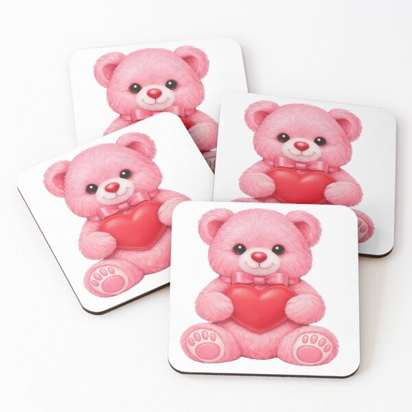 Item preview, Pink Teddy Bear Love designed and sold by AmirArtisanVibe.