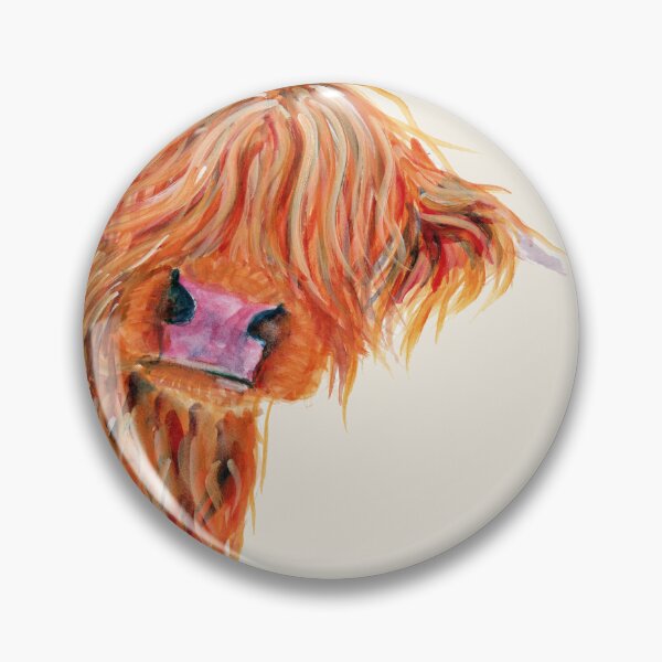 Item preview, HIGHLAND COW 'PEEKABOO' BY SHIRLEY MACARTHUR designed and sold by Shirley MacArthur Art.