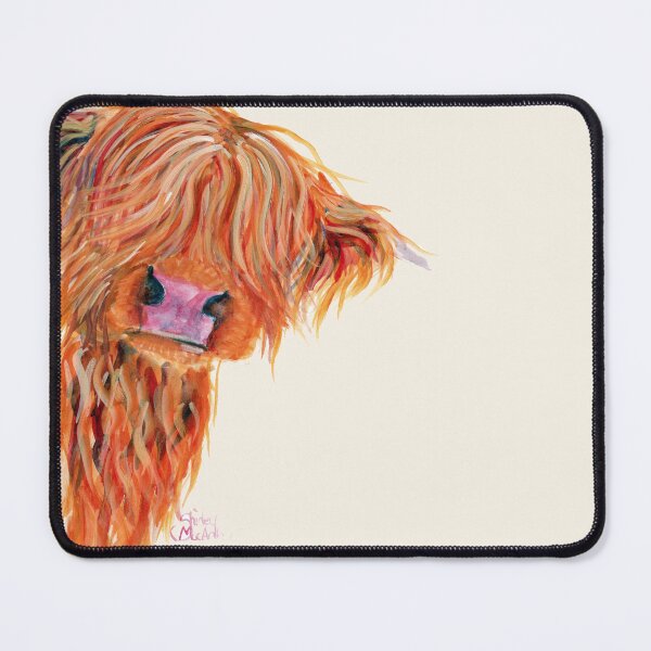 Item preview, HIGHLAND COW 'PEEKABOO' BY SHIRLEY MACARTHUR designed and sold by Shirley MacArthur Art.