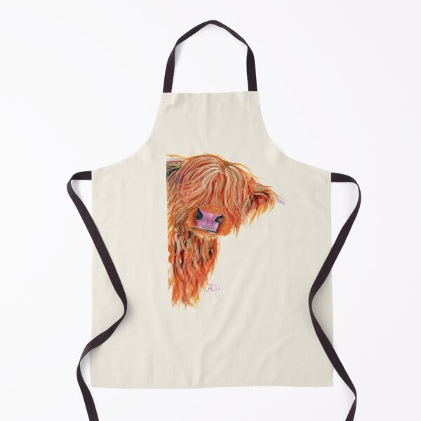 Item preview, HIGHLAND COW 'PEEKABOO' BY SHIRLEY MACARTHUR designed and sold by Shirley MacArthur Art.