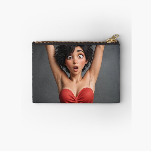 Item preview, Cute shocked girl with hairy armpits designed and sold by Vintage Designs +.