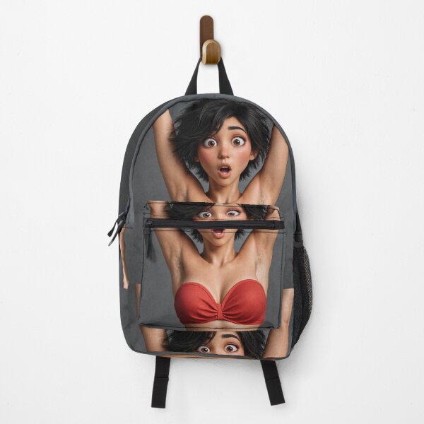 Item preview, Cute shocked girl with hairy armpits designed and sold by Vintage Designs +.