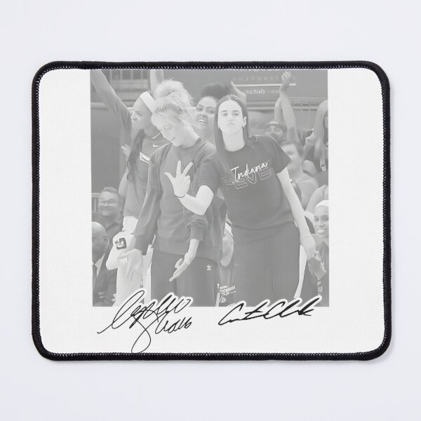 Item preview, Caitlin Clark & Sophie Cunningham Indiana Fever Basketball designed and sold by Christina Powers.