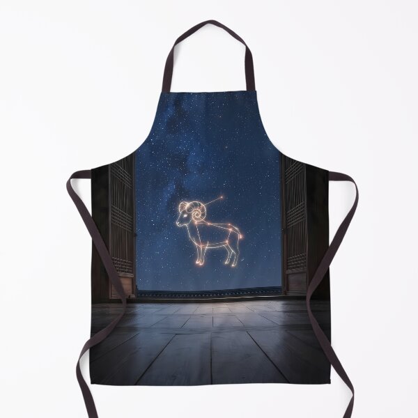 Item preview, Aries Constellation over a Traditional Hanok: Celestial Pioneer Night | Fine Art Print designed and sold by SOOstudio73.