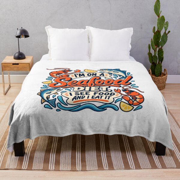 Item preview, Funny Seafood Diet Pun | I See Food and I Eat It designed and sold by FBA.
