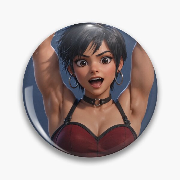 Item preview, Cute shocked girl with her hands in the air designed and sold by Vintage Designs +.