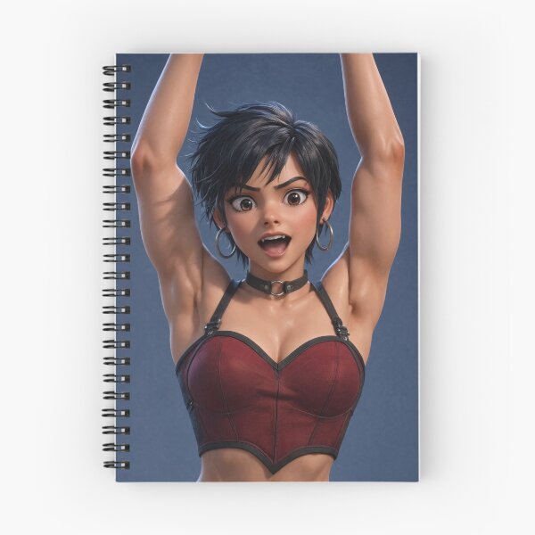 Item preview, Cute shocked girl with her hands in the air designed and sold by Vintage Designs +.