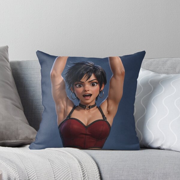 Item preview, Cute shocked girl with her hands in the air designed and sold by Vintage Designs +.