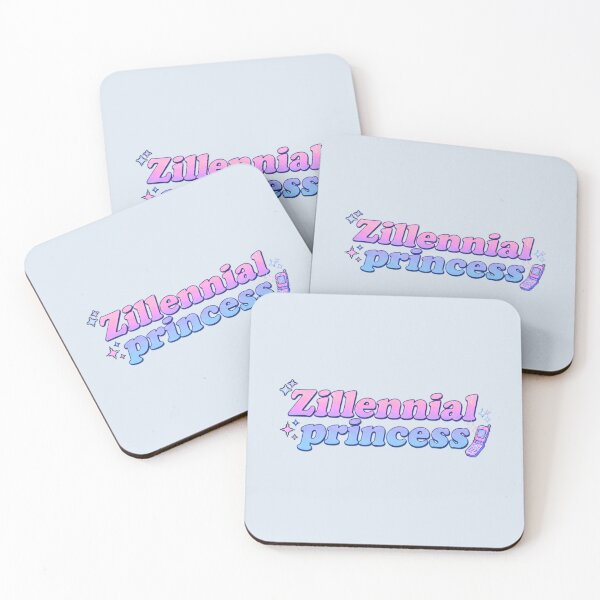 Item preview, zillennial princess retro vintage y2k 2000s pink purple blue designed and sold by sadieillust.