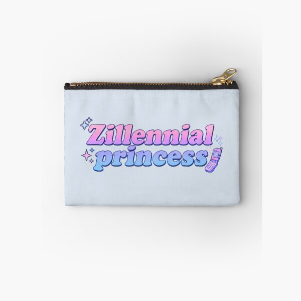 Item preview, zillennial princess retro vintage y2k 2000s pink purple blue designed and sold by sadieillust.