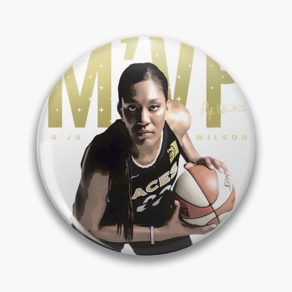 Item preview, A'Ja Wilson Mvp Vegas Aces Basketball Star designed and sold by Christina Powers.