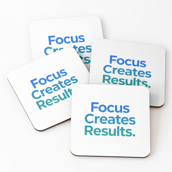 Item preview, Focus Creates Results  designed and sold by Geordesign.