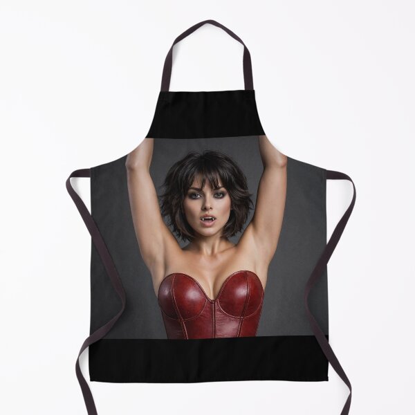 Item preview, Cute shocked vampire girl with her hands in the air designed and sold by Vintage Designs +.