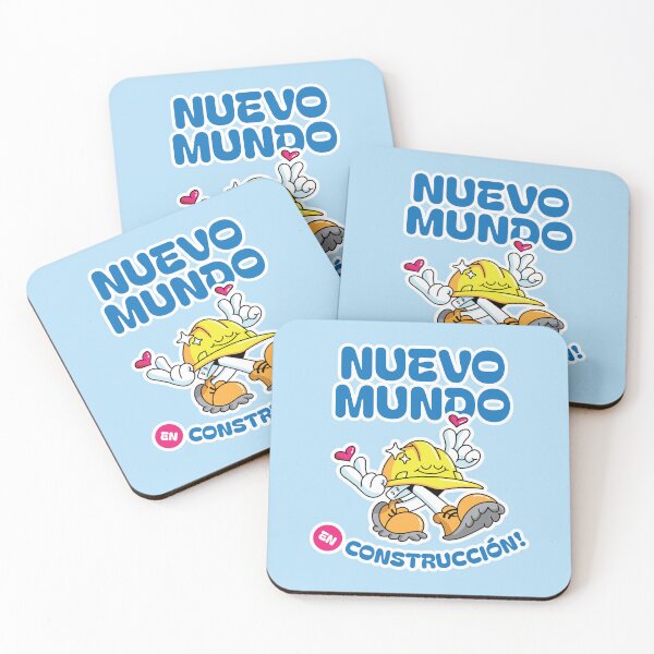 Item preview, New world under construction – Retro design | Spanish | JW designed and sold by Whim & Verse Studio.