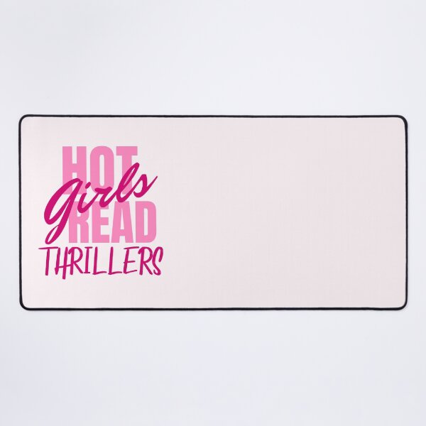Item preview, Hot Girls Read Thriller Books Bookish Pink designed and sold by humnoo.