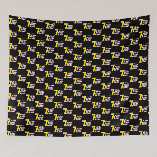 Item preview, Number 7 Bow Bow Bow Design designed and sold by Christina Powers.