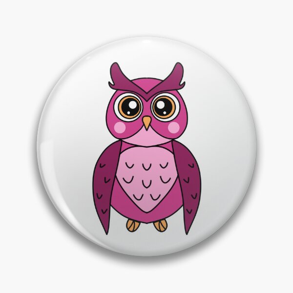 Item preview, Pink Owl designed and sold by Warm Positivity.