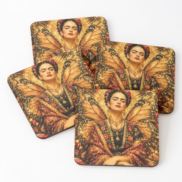 Item preview, Golden Butterfly Frida designed and sold by reggiemercedes.