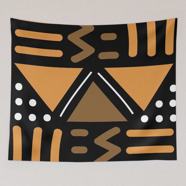 Item preview, Traditional Bogolan Pattern – African Textile Art & Ethnic Design designed and sold by Wolagno.