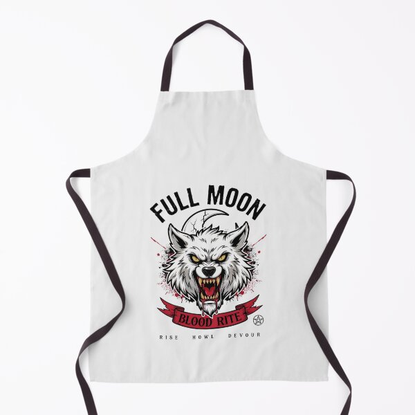 Item preview, Full Moon Werewolf Blood Rite Dark Occult Graphic designed and sold by Enea Kelo.