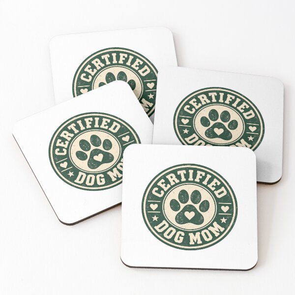Item preview, Certified Dog Mom | Retro Badge Dog Lover designed and sold by FBA.