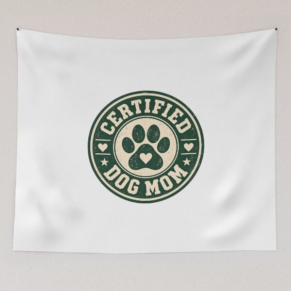 Item preview, Certified Dog Mom | Retro Badge Dog Lover designed and sold by FBA.