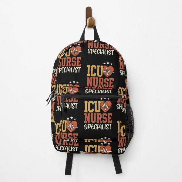 Item preview, ICU Nurse Specialist Vintage Heartbeat designed and sold by VinsendDraconi.