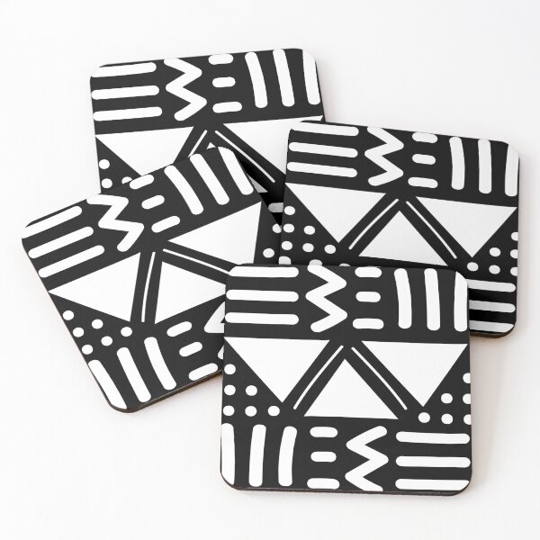 Item preview, Traditional Bogolan Pattern – African Textile Art & Ethnic Design designed and sold by Wolagno.