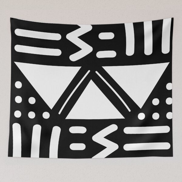 Item preview, Traditional Bogolan Pattern – African Textile Art & Ethnic Design designed and sold by Wolagno.