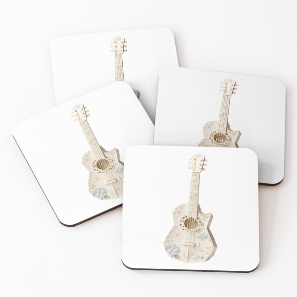 Item preview, Watercolor Origami Guitar Art designed and sold by Marcu Ioachim.